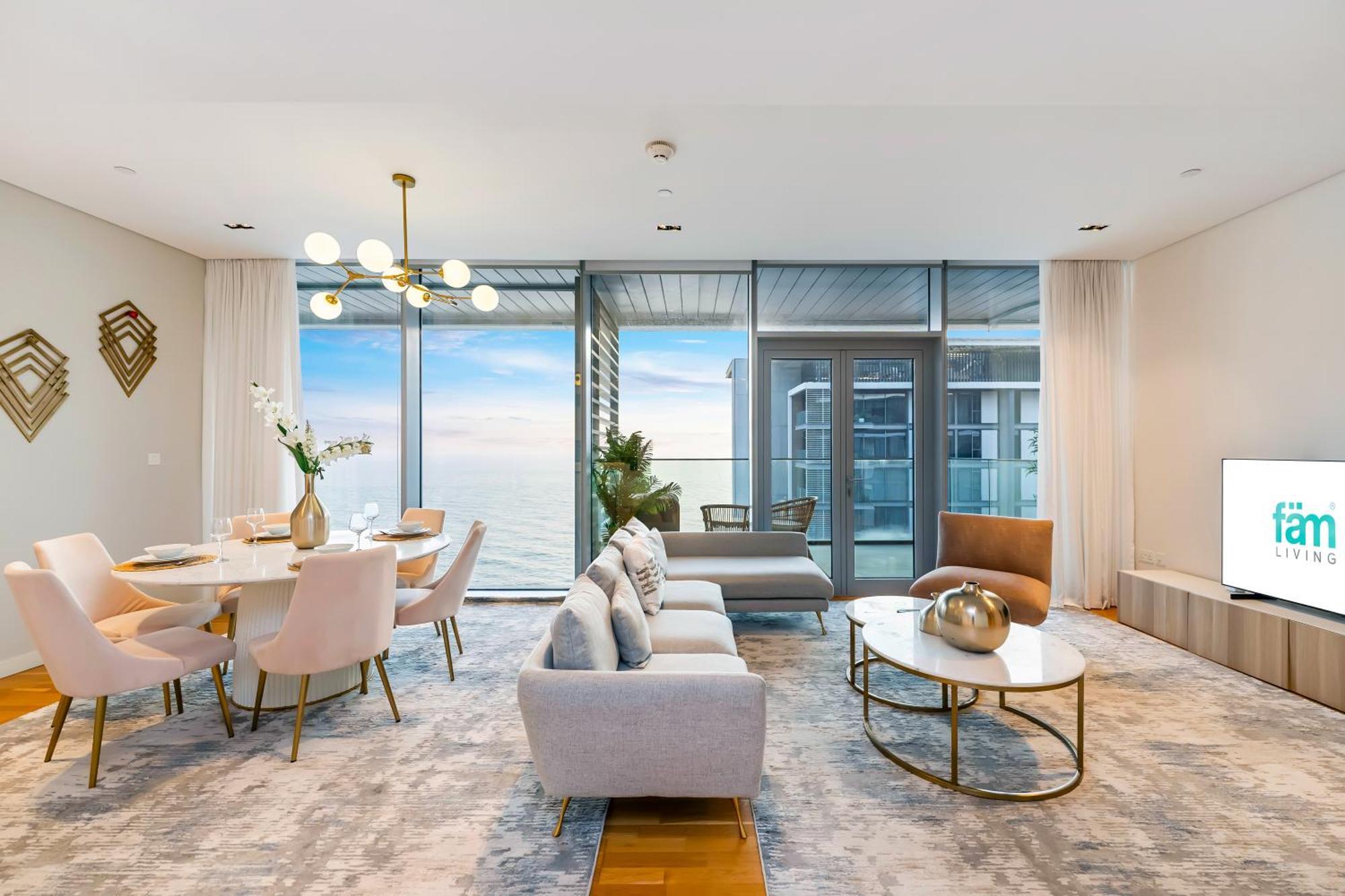 Fam Living Bluewaters - Island Living - Ain Dubai & Sea View Leilighet Eksteriør bilde