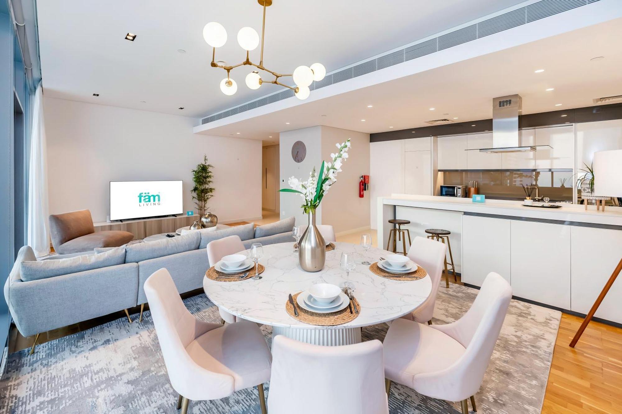 Fam Living Bluewaters - Island Living - Ain Dubai & Sea View Leilighet Eksteriør bilde