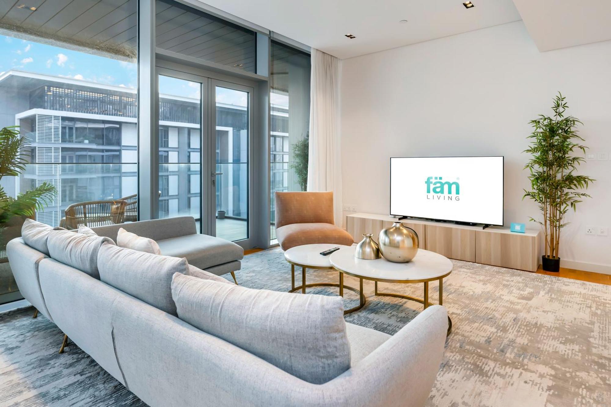 Fam Living Bluewaters - Island Living - Ain Dubai & Sea View Leilighet Eksteriør bilde